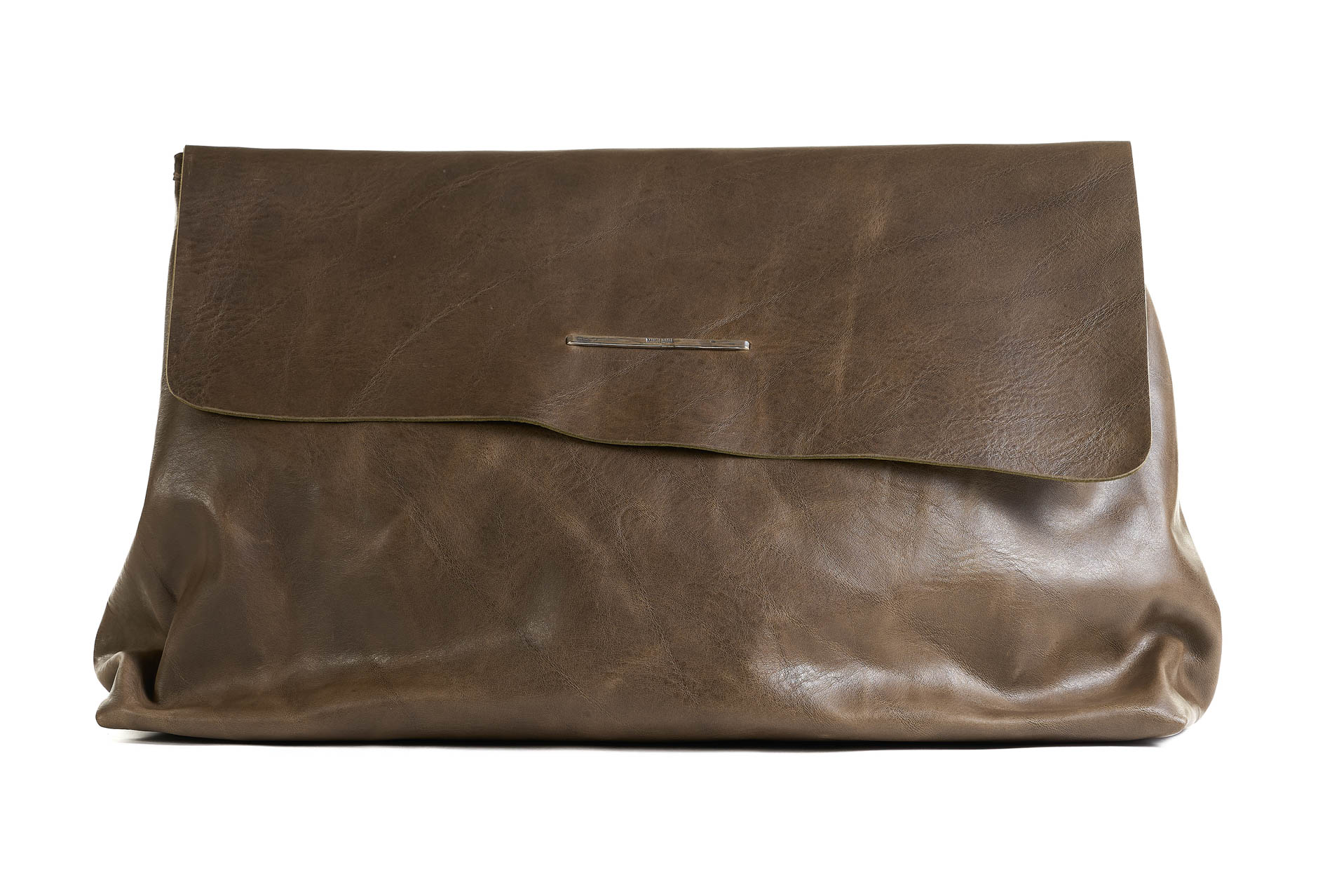 daniele basta leather and silver bags - FRONT